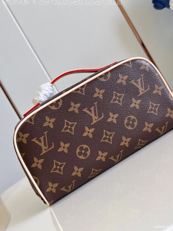 WIS LOUIS TOILETRY BAG-24*13*13CM VUITTON 0806